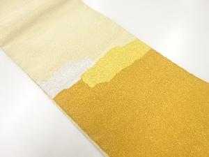 本綴れ抽象模様織出し名古屋帯